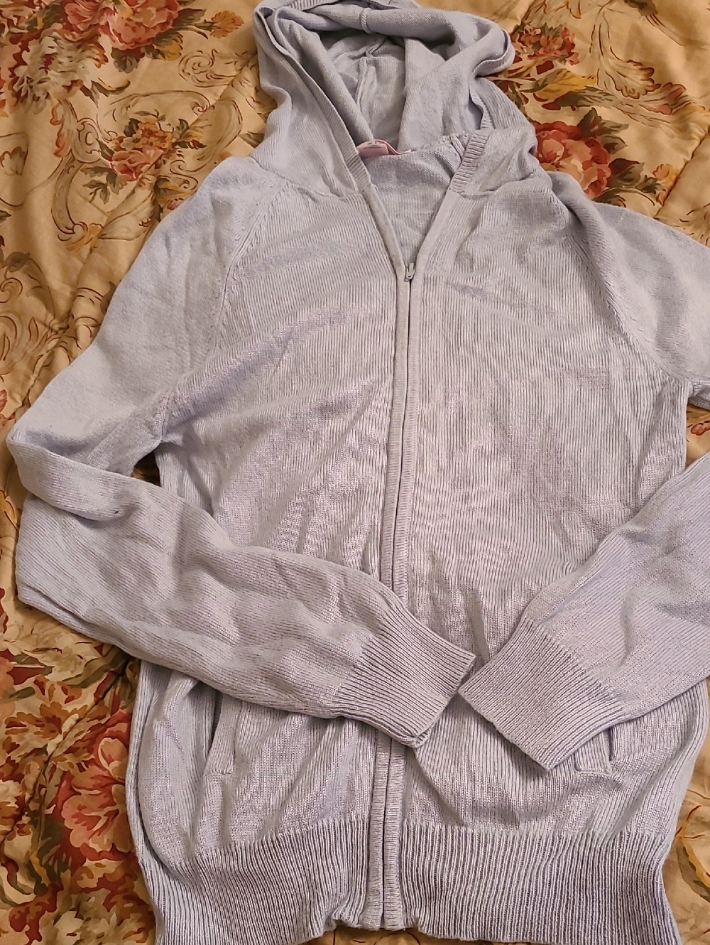 Victoria's Secret Hooded Zip Up Cardigan